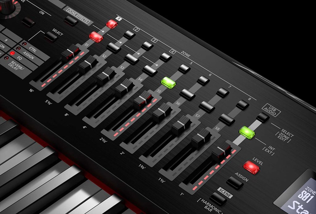 Roland RD-2000 Faders