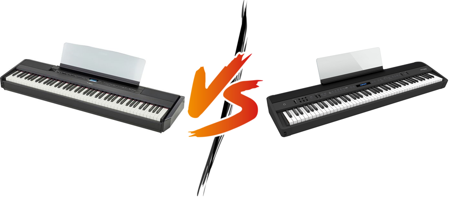 Yamaha P-525 vs Roland FP-90X