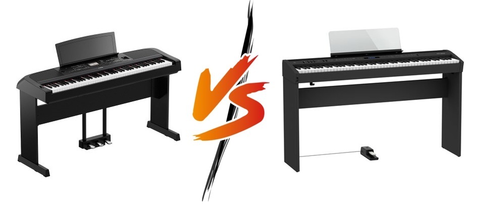 Yamaha DGX-670 vs Roland FP-60X