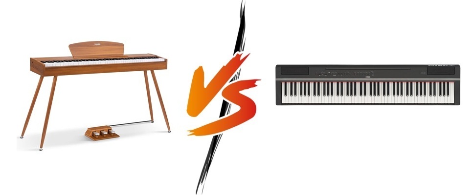Donner DDP-80 vs Yamaha P-125