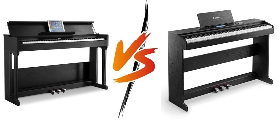 Donner DDP-90 vs Donner DDP-95