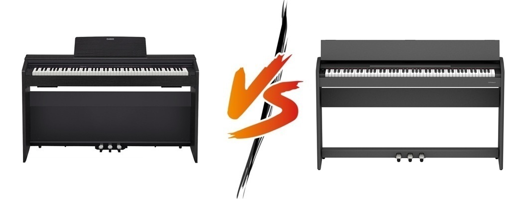 Casio PX-870 vs Roland F107