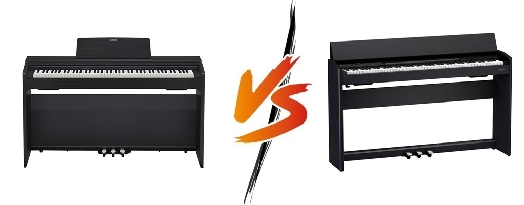 Casio PX-870 vs Roland F701