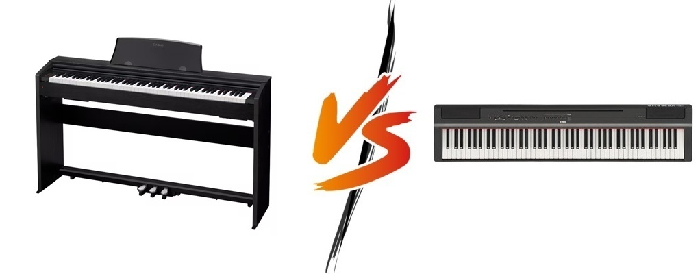 Casio PX-770 vs Yamaha P-125