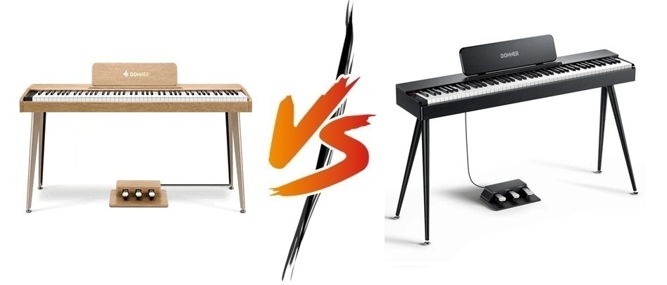 Donner DDP-60 vs Donner OURA S100