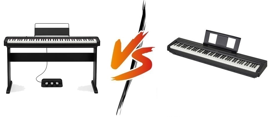 Casio CDP-S160 vs Yamaha P45
