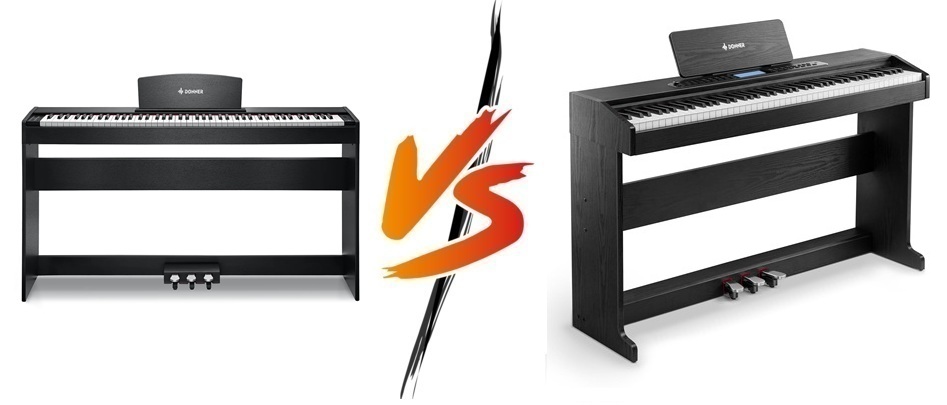 Donner DDP-50 vs Donner DDP-95